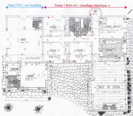 Plan de la maison