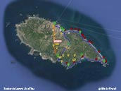 Le Sentier du Levant couvrant le contour Est de l'Ile-d'Yeu sentier du levant ile d'yeu