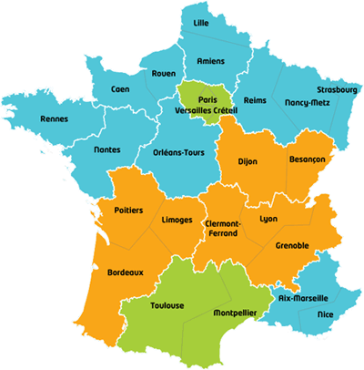 Nouvelles zones vacances scolaires depuis 2016 zones vacances scolaires
